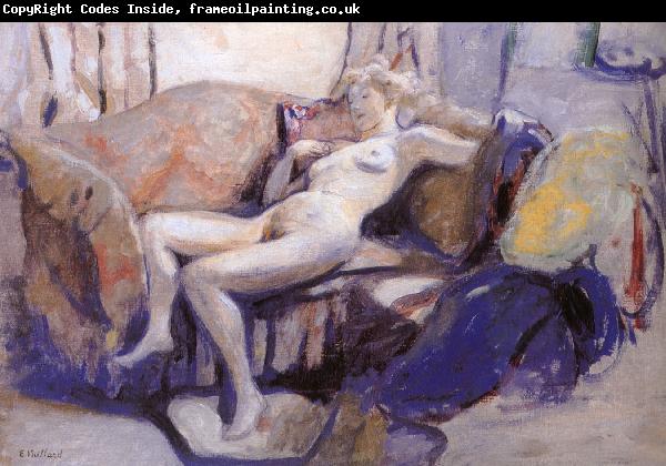Edouard Vuillard Sofa of nude women